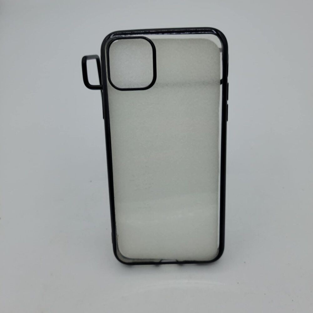 Iphone 11 Pro Max Case, Tpu, Black, Clear Matte, Brand New. Condition is "New".
